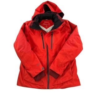 Obermeyer Jacket Series Men's Small Red  Klaus‎ O Fusion Recco Skiing Outdoor